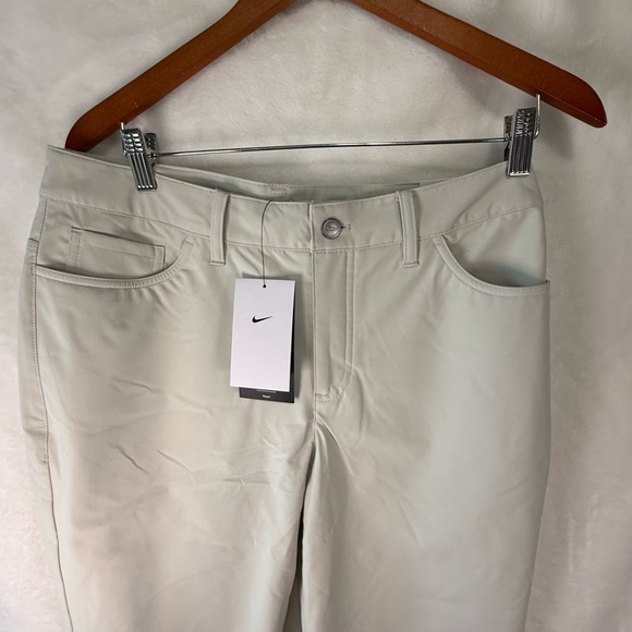 Nike Women’s Golf Pants Size 12 NWT Cream - Picture 8 of 10